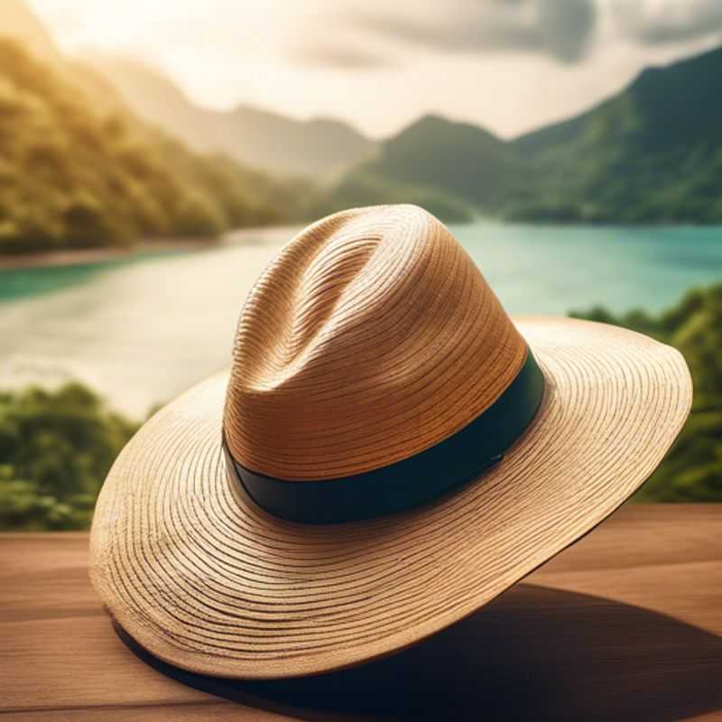 A stylish wide-brimmed hat, perfect for sun protection and adding a touch of elegance to your look.