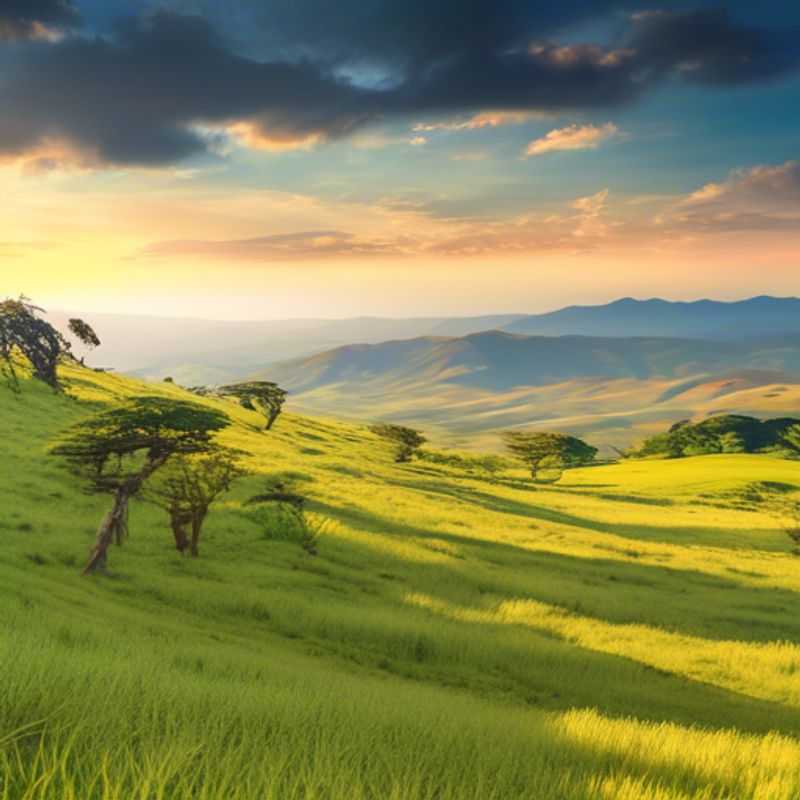 The majestic Nyika Plateau in Malawi unfolds before the eyes of the intrepid Social Media Traveler, a lush, rolling landscape teeming with wildlife and dotted with ancient rock formations, a captivating destination for the curious explorer.