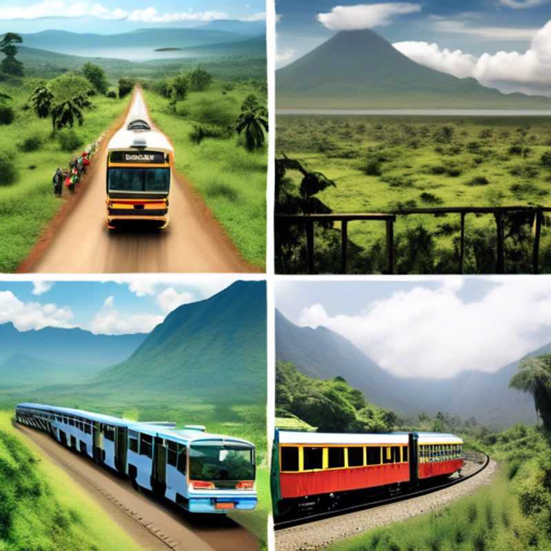 Le Parc National des Virunga en République Démocratique du Congo, un paysage spectaculaire de volcans, de forêts et de faune incroyable.