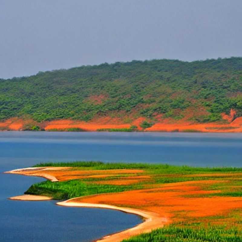 Le lac Tanganyika, Tanzanie : eaux turquoise scintillantes sous le soleil estival.