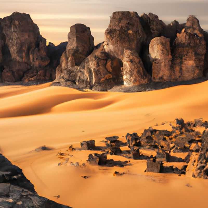 Trekking on the Roof of the Sahara&#58; Unveiling the Winter Wonders of Tassili n'Ajjer&#44; Algeria