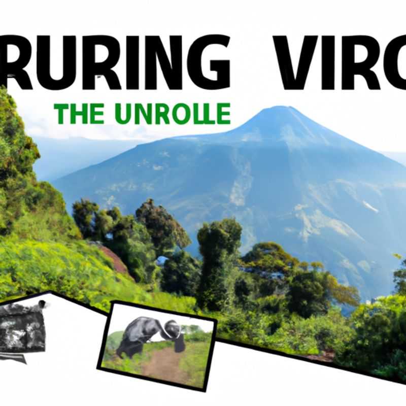 Six intrepid adventurers embark on a three-week expedition into the heart of Virunga National Park, Democratic Republic of Congo, during the vibrant hues of autumn, seeking an unforgettable encounter with the park's diverse wildlife and the awe-inspiring beauty of its landscapes.