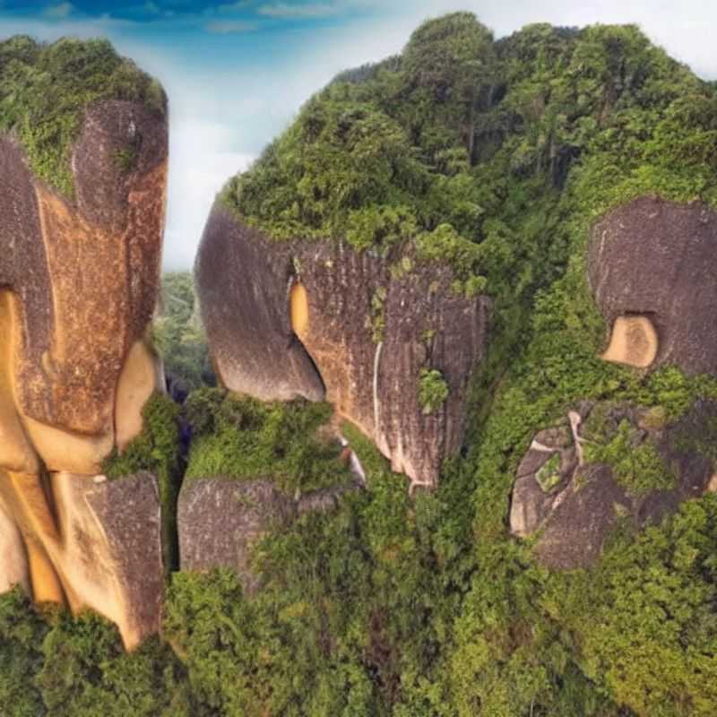 Pedra Olumo, Nigéria: Vista impressionante da formação rochosa, destacando a importância de seguir as práticas de segurança para uma visita segura e agradável.