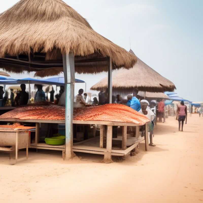 Deux amoureux de la gastronomie profitant de la beauté sereine des plages de Cotonou, au Bénin, lors de leur escapade de 24 heures entre l'hiver et le printemps.