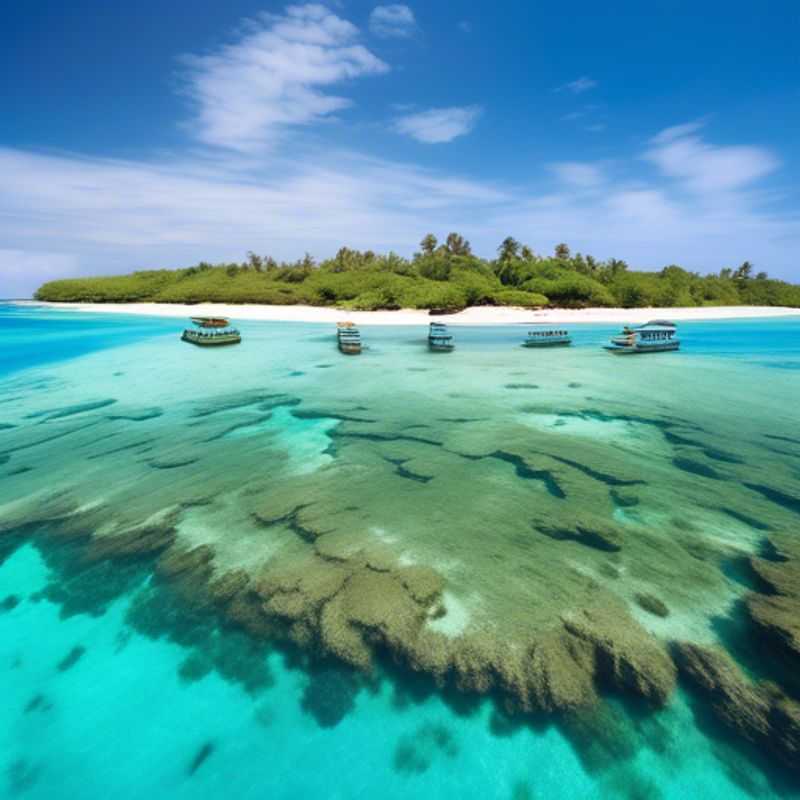 A solo traveler from The Group Traveler exploring the sun-kissed shores of Diani Beach in Kenya, where the crystal-clear turquoise waters and swaying palm trees create a tropical oasis during her spring adventure.