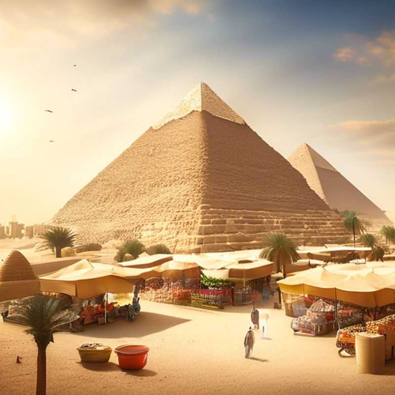 Embark on a Camel&#45;Powered Adventure at the Pyramids of Giza