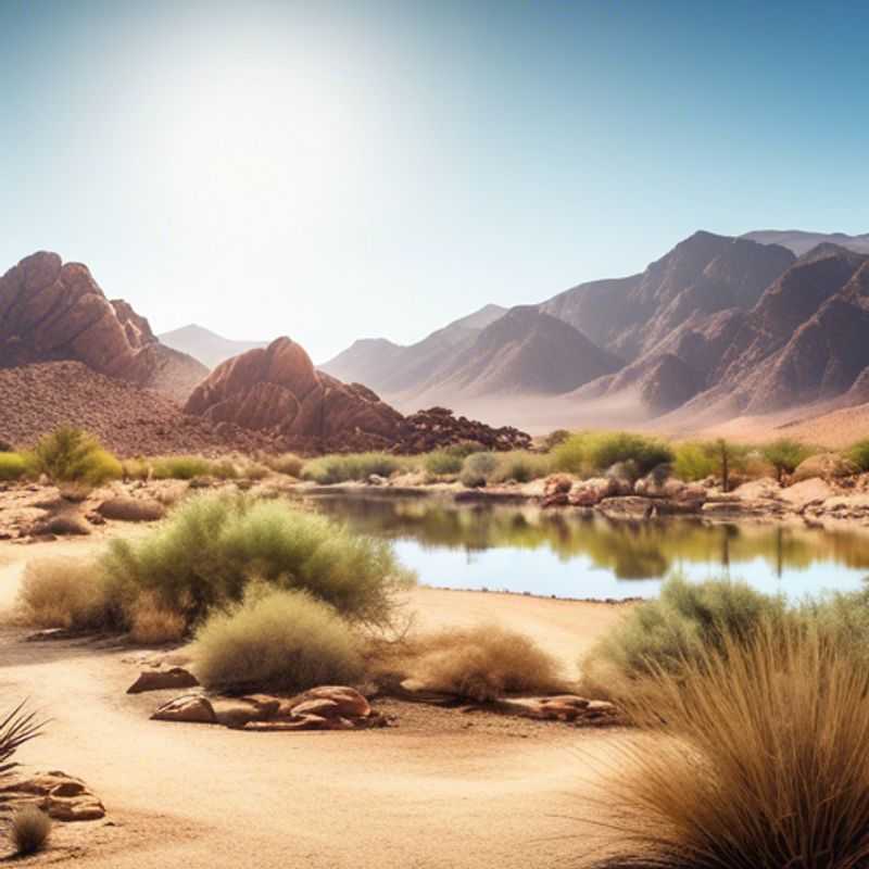 Le Parc national du Richtersveld, Afrique du Sud : paysages spectaculaires de montagnes arides et de canyons profonds.