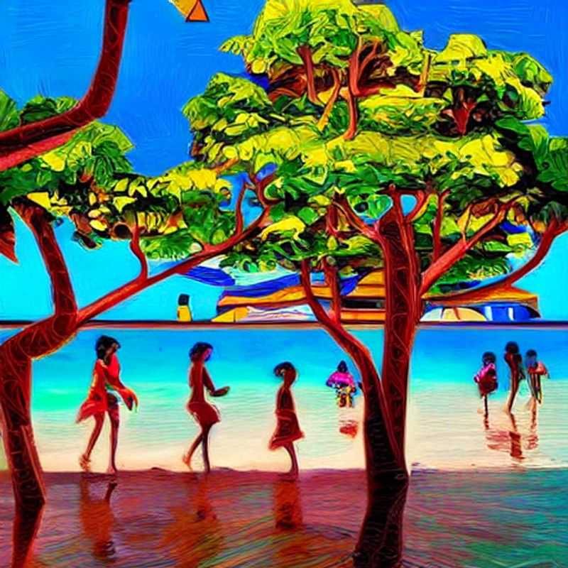 Praia de Diani, Quênia: Um cenário paradisíaco que destaca a importância de práticas de segurança para uma viagem tranquila e inesquecível.