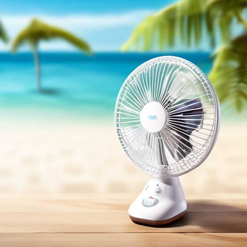 Portable fan and cooling towel for staying cool in hot climates