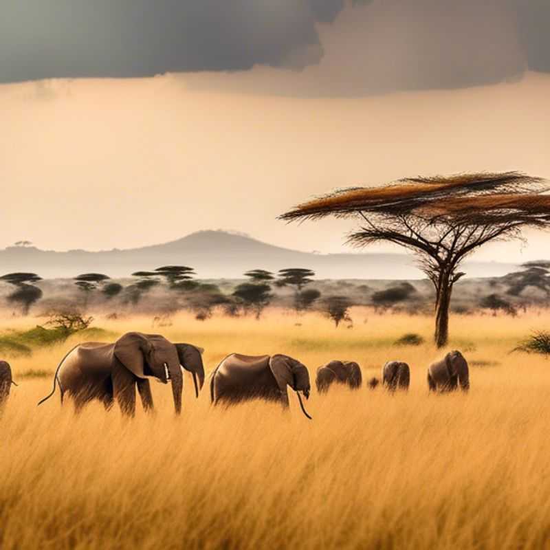 Trois couples, aventuriers de l'année sabbatique, explorant la beauté sauvage du Parc National de la Vallée de Kidepo en Ouganda, entre l'hiver et le printemps.