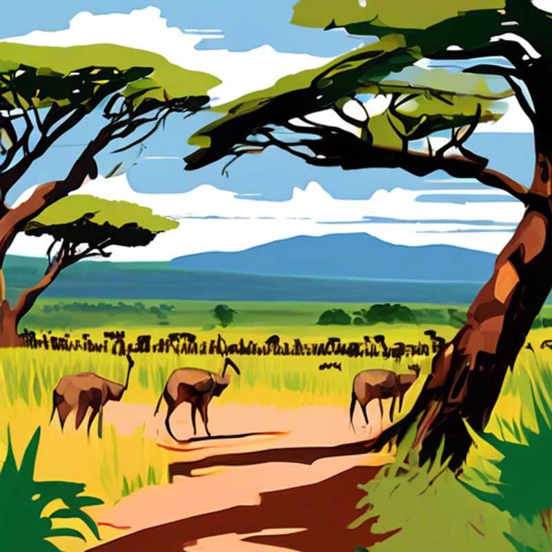 Trois couples de voyageurs en quête de bien-être admirent les paysages sauvages de l'Akagera National Park, au Rwanda, lors de leur escapade entre l'hiver et le printemps.