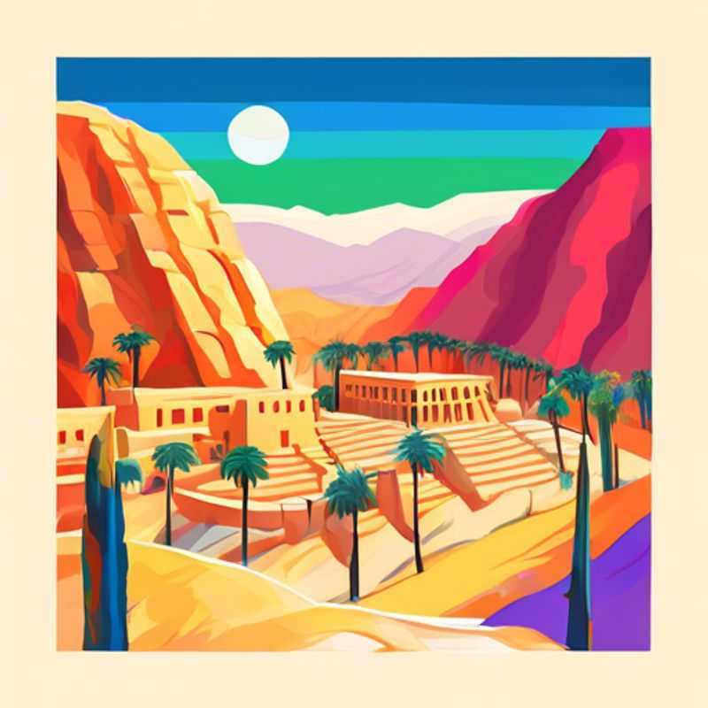 La Vallée des Rois en Égypte : mystères et magnificence des tombeaux pharaoniques.