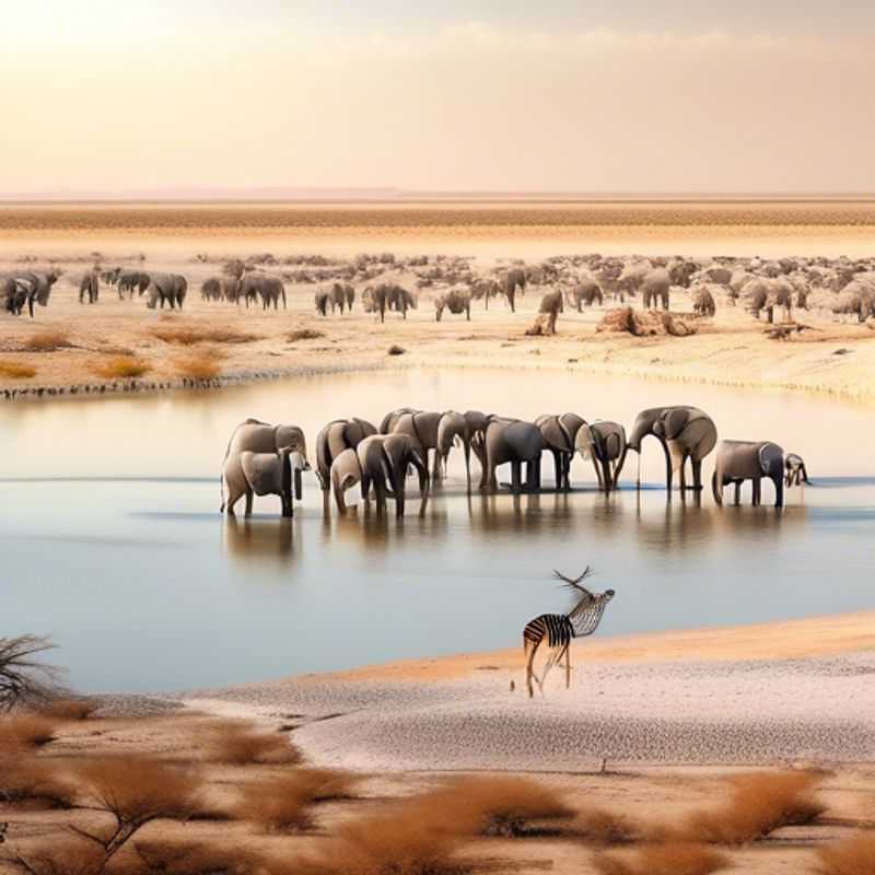Etosha's Enchanting Symphony: Where Art, Music, and Cuisine Dance with Wildlife!<h3>Unmasking Etosha's Secrets: A Safari Guide's Hilarious Hunt for History and Hidden Gems</h3><h3>Etosha National Park: More Than Just Animals – A Culinary and Cultural Safari Adventure</h3><h3>Beyond the Beasts: Etosha's Unexpected Artistic and Musical Treasures (and How to Stay Safe!)</h3><h3>Etosha's Epicurean Expedition: A Taste of Namibia's Heritage, with a Side of Safari Safety</h3><h3>From Myths to Meals: Decoding Etosha's Legends and Savoring its Flavors (A Guide's Tale)</h3><h3>Etosha: Where the Rhythms of the Wild Meet the Beats of Namibian Culture (and Practical Travel Tips)</h3><h3>Namibia's Etosha: A Blend of Ancient Whispers, Modern Delights, and Essential Safety Advice</h3>