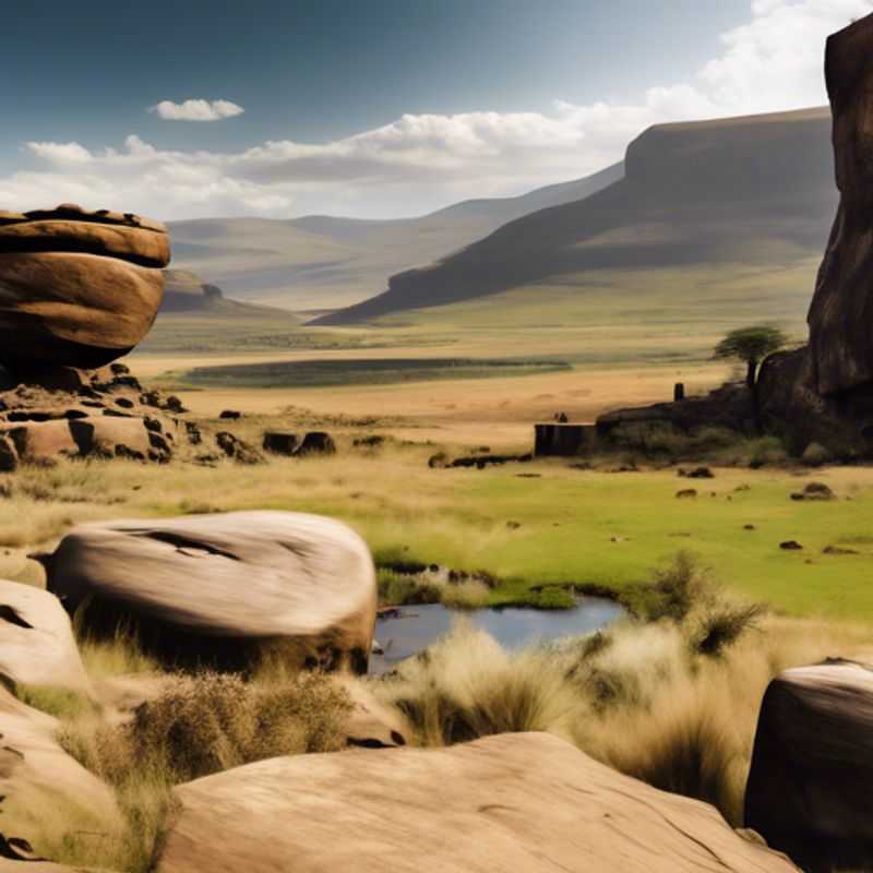 Aventura com Pôneis nas Montanhas Maluti: Descubra a Beleza Outonal dos Planaltos de Lesoto