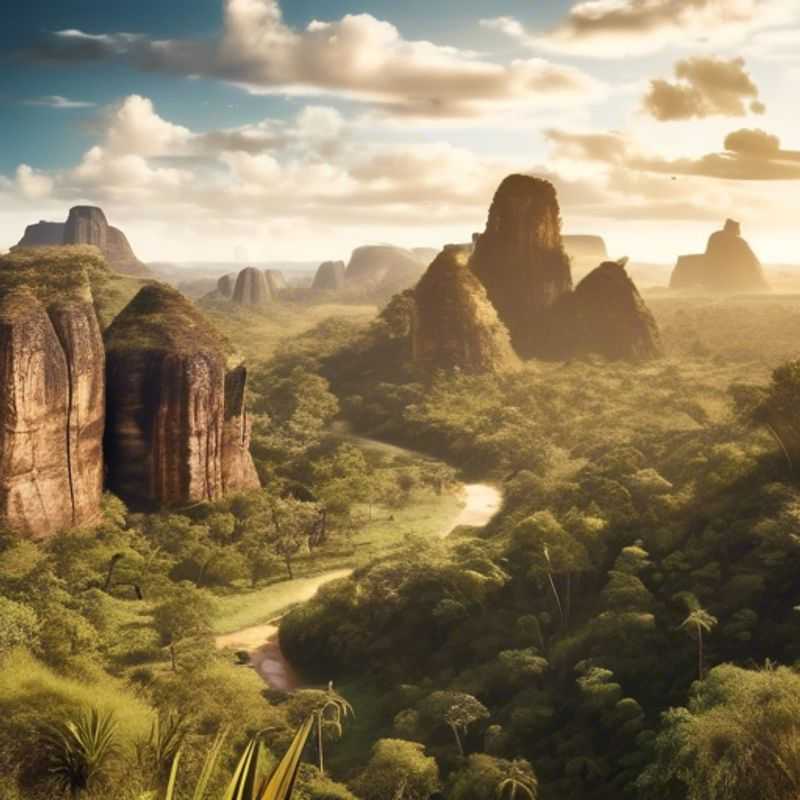 Here are a few options for alt text for an image of Isalo National Park in Madagascar, each with a slightly different focus: