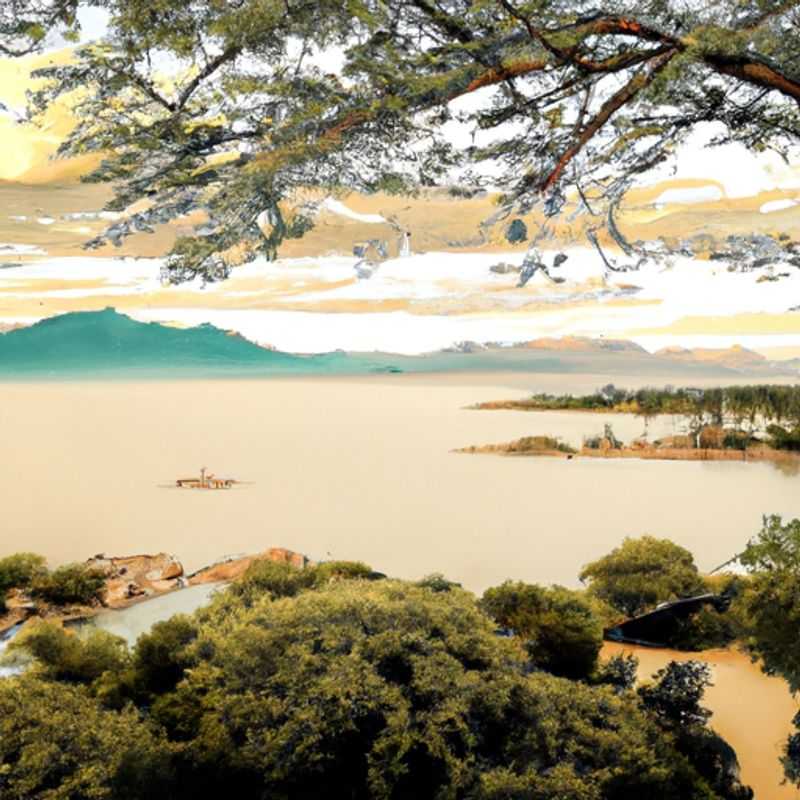 A solitary traveler takes in the breathtaking panorama of Lake Malawi, Malawi, Africa's third-largest lake, during a three-week sojourn between summer and fall. The tranquil waters and vibrant shoreline provide a serene escape, inviting exploration and self-discovery.