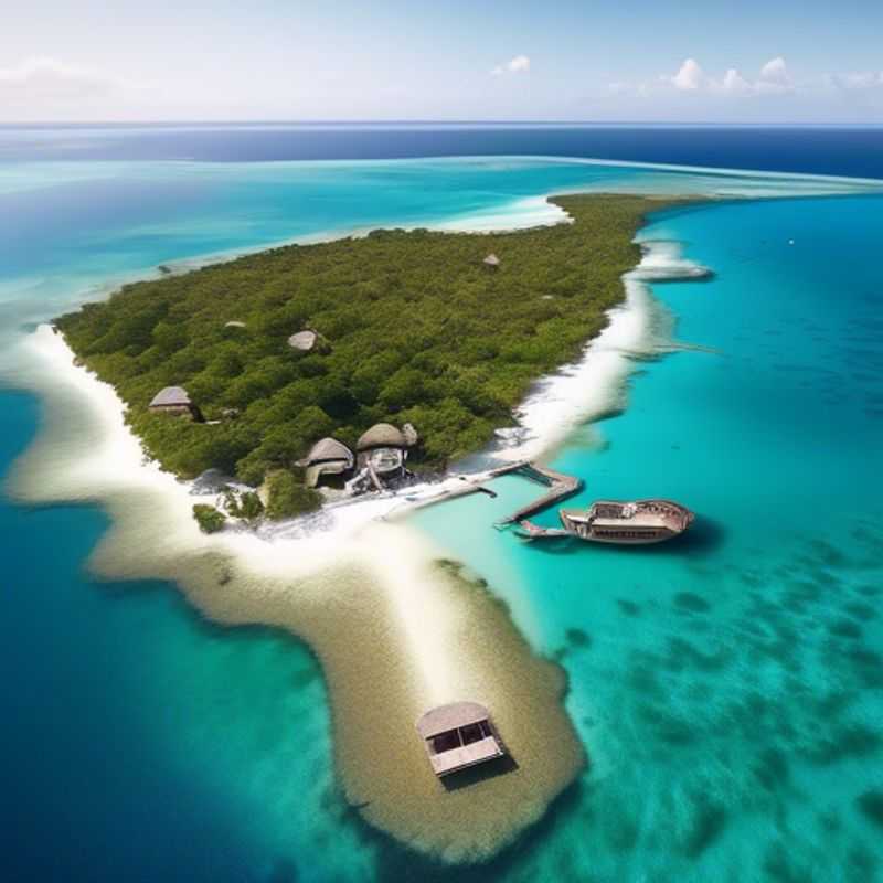 Three adventurous Gap Year Travelers strolling along the pristine, palm-fringed beaches of Pemba Island, Tanzania, immersing themselves in the tranquil island life during their spring getaway.