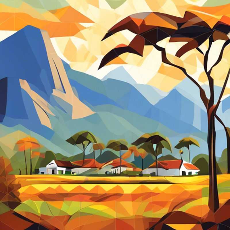 Here are a few options for alt text for an image of Mount Mulanje, Malawi, depending on the specific image: