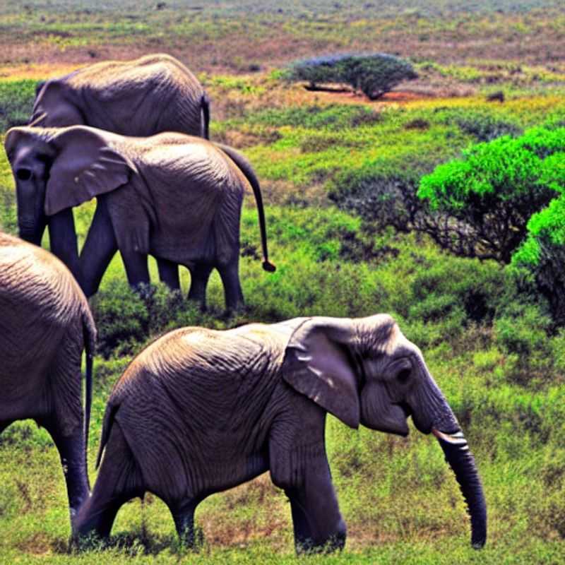 A majestic elephant in Addo Elephant National Park, South Africa, illustrating the importance of safe wildlife viewing practices during your visit.