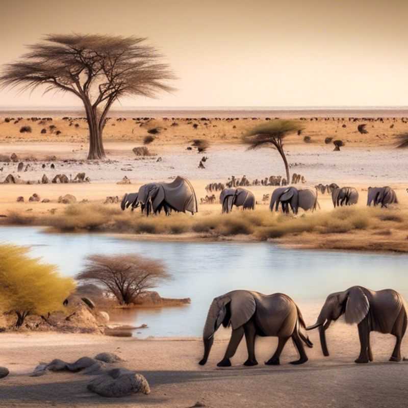 Etosha&#44; a joia da Namíbia&#58; Tours guiados para desvendar seus segredos ancestrais (e evitar os perigos de elefantes irritados!)<h3>Caçando fantasmas e elefantes&#58; Tours guiados em Etosha&#44; uma aventura entre lendas e paisagens de tirar o fôlego!</h3><h3>Etosha Nacional Park&#58; Mais que um parque&#44; uma saga! Tours guiados para desvendar seus mistérios históricos e sua rica biodiversidade.  (Dicas de segurança incluídas!)</h3><h3>Aventuras em Etosha&#58;  Descubra a magia da Namíbia com tours guiados que combinam história&#44; mistério e observação de animais selvagens (e como não virar almoço de um leão!)</h3><h3>Etosha&#58; Passeios guiados para mergulhar na história&#44; na natureza e na sabedoria ancestral da Namíbia. (Com conselhos práticos para uma viagem segura e inesquecível!)</h3><h3>Os segredos de Etosha revelados&#58;  Tours guiados para uma experiência imersiva na natureza namibiana&#44; combinando ciência&#44; lendas e muita aventura!</h3><h3>Deixe que os espíritos ancestrais o guiem&#58; Tours guiados em Etosha&#44; um passeio mágico entre história&#44; aventura e a beleza selvagem da Namíbia. (E como se proteger dos imprevistos da savana!)</h3><h3>Etosha&#58;  A aventura começa aqui!  Tours guiados para explorar a vida selvagem&#44; desvendar mistérios antigos e vivenciar a magia do deserto. (Dicas de segurança para uma viagem tranquila!)</h3><h3>Tours Guiados em Etosha&#58; Uma jornada científica&#44; histórica e espiritual na maravilha natural da Namíbia. (Com um toque de humor e muito respeito pela natureza!)</h3><h3>Etosha&#58;  Um paraíso para aventureiros! Descubra os seus encantos com tours guiados personalizados e viva uma experiência inesquecível. (Tudo sobre segurança e respeito à fauna local!)</h3>