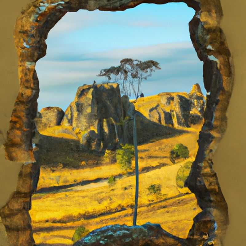 Four intrepid travelers embark on a 24-hour adventure in Isalo National Park, Madagascar, during the crisp winter season, surrounded by the park's captivating sandstone formations and diverse ecosystem.