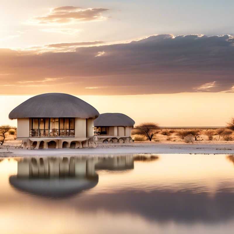 Here are a few options for alt text for an image of Etosha National Park, Namibia, depending on the specific image: