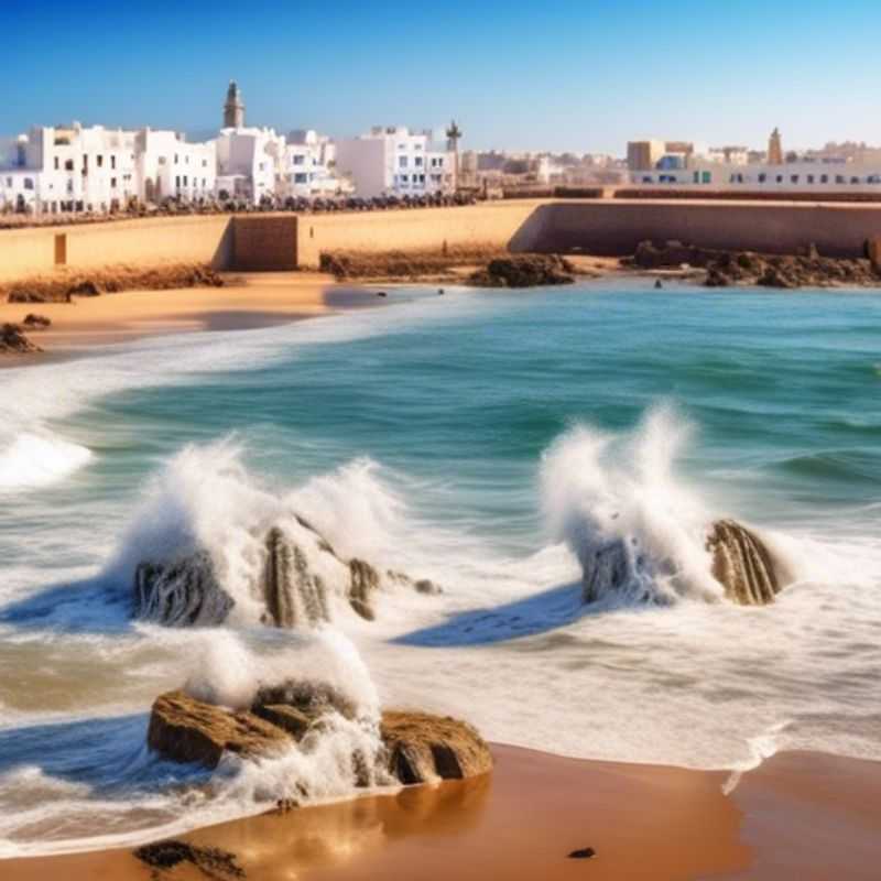 Essaouira, Maroc : Charme des remparts et de l'océan Atlantique.