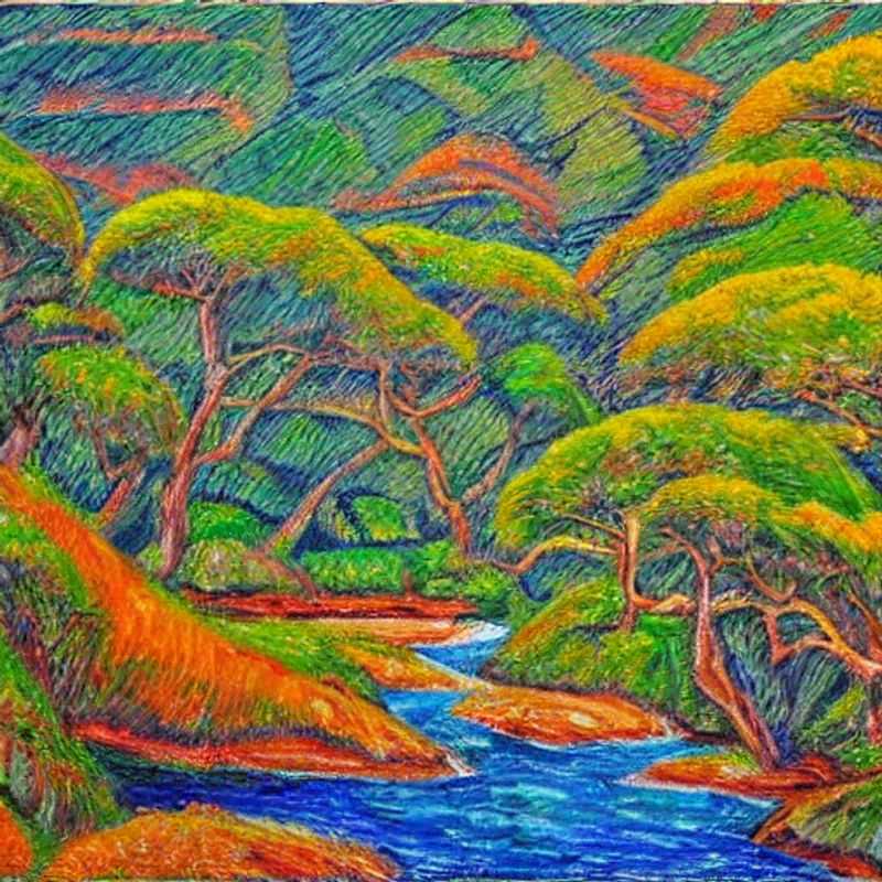 Impresionante paisaje del Parque Nacional Tsitsikamma, Sudáfrica.