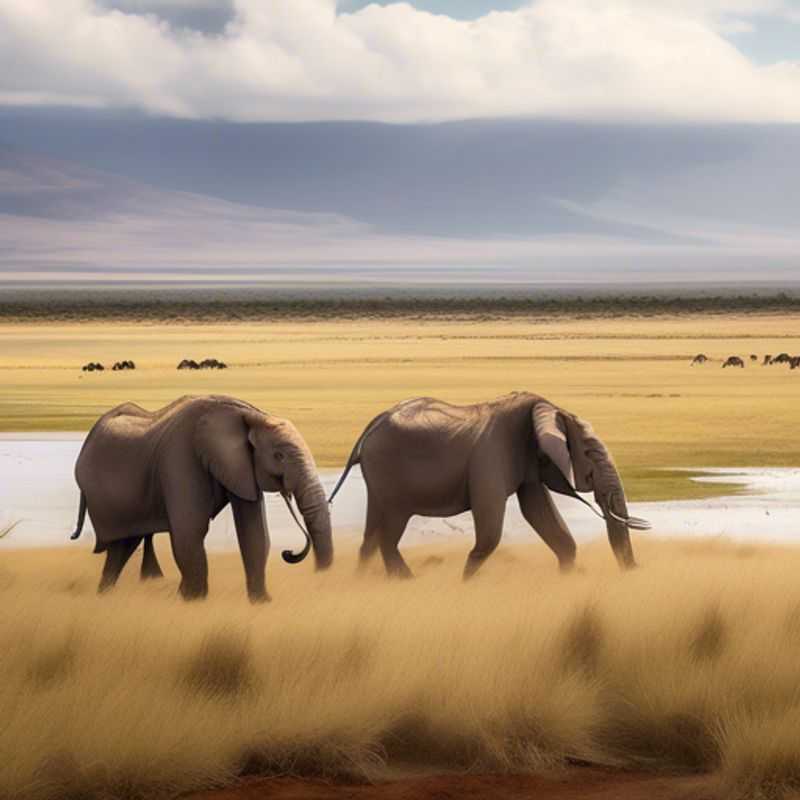 Here are a few options for alt text in Spanish for an image of the Ngorongoro Crater, Tanzania, for an article about what's special about it: