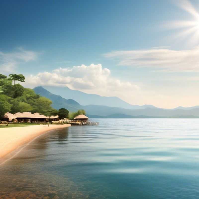 El impresionante Lago Malawi, en Malawi, un espectáculo de aguas cristalinas y vida acuática vibrante.