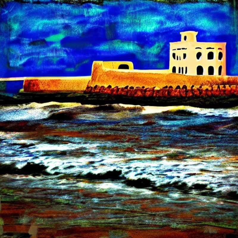 Elmina Castle, Ghana: A somber yet powerful historical landmark, showcasing the poignant legacy of the transatlantic slave trade.