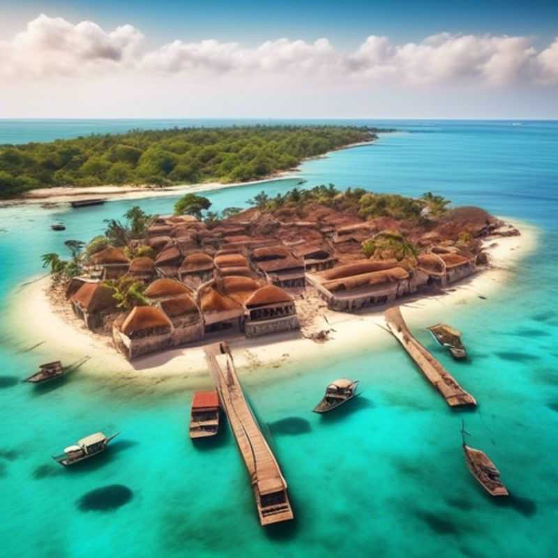 Two business travelers exploring the captivating Zanzibar Archipelago, Tanzania, with its vibrant spice markets, pristine beaches, and rich cultural heritage, during their spring getaway.