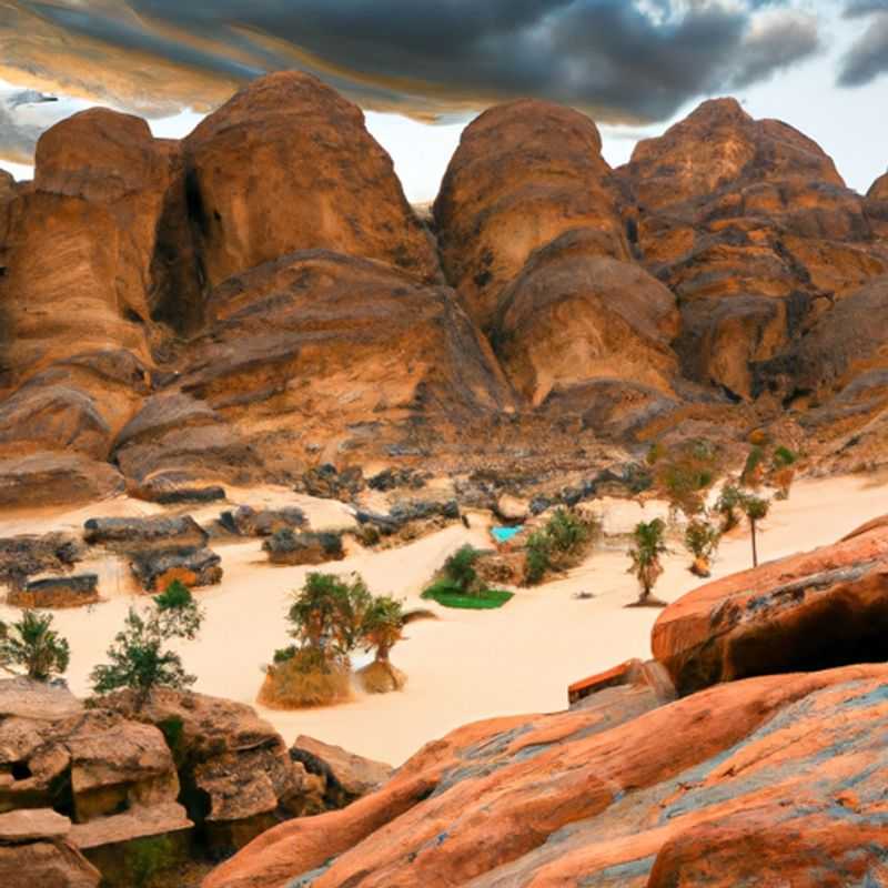 Exploration of Sahara Desert in Tassili n'Ajjer&#44; Algeria during winter&#58; A Guide with a Dash of Humor&#44; History&#44; and Intrigue