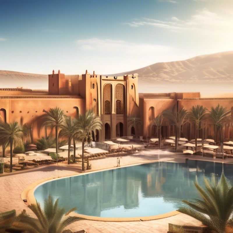 Here are a few options for alt text for an image of Atlas Film Studios in Morocco, depending on the specific image: