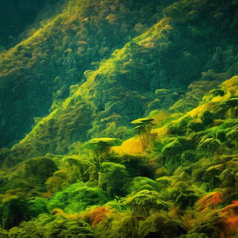 La forêt impénétrable de Bwindi, en Ouganda : un paysage luxuriant abritant des gorilles de montagne.
