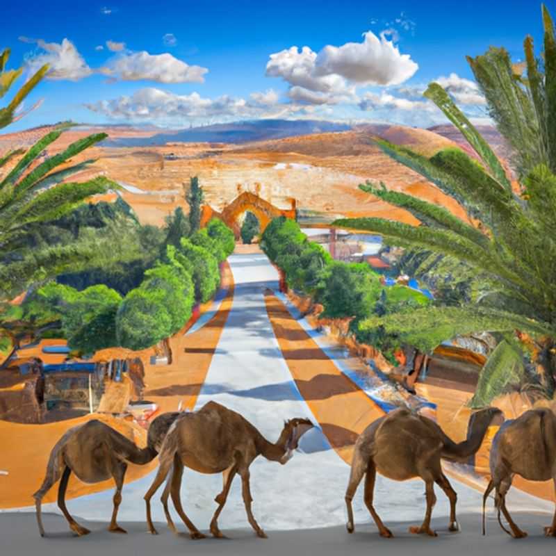 Making Friends with Camels in Guelmim, Morocco