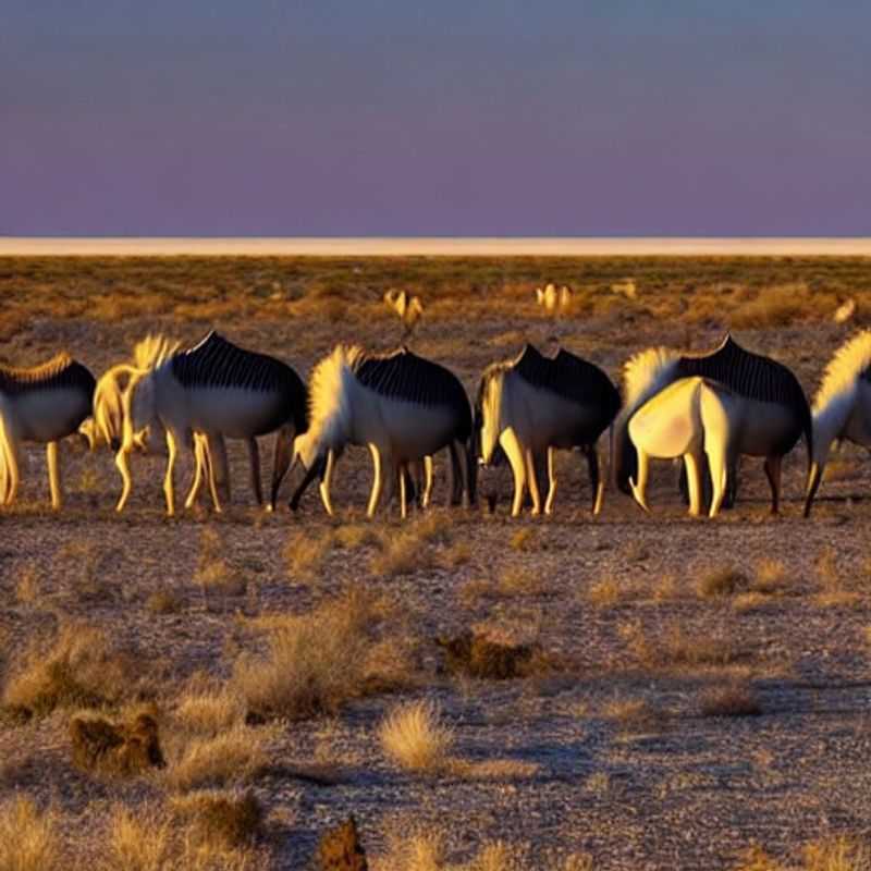 Etosha in Summer&#58; Sun&#44; Sweat&#44; and Seriously Stunning Sightings! (Is it REALLY worth the heat?)<h3>Etosha National Park's Summer Sizzle&#58;  A Safari Guide's Honest Take on the Heat (and the Incredible Wildlife!)</h3><h3>Namibia's Etosha National Park&#58;  Summer Safari &#45; Myth vs. Reality (Plus&#44; My Top Tips for Staying Cool &#38; Safe!)</h3><h3>Dodging Lions and the Summer Sun&#58; My Etosha Adventure (And How You Can Have Yours Without Melting!)</h3><h3>Etosha's Summer Secret&#58;  Beyond the Heat&#44; Uncovering the Park's Hidden Gems (and Avoiding the Tourist Traps!)</h3><h3>Brave the Heat&#44; Discover the Beasts&#58;  A Summer Safari in Etosha National Park (With Practical Advice from a seasoned Guide)</h3><h3>Sun&#45;Kissed Safaris&#58;  Is Etosha in Summer a Good Idea? (A Guide's Perspective on Wildlife&#44; Weather&#44; and Wonder!)</h3><h3>Etosha's Scorching Season&#58;  Separating Fact from Fiction (and Planning Your Perfect Summer Safari)</h3>
