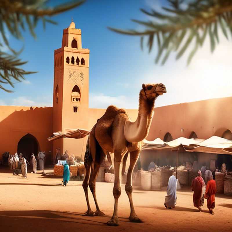 Découvrez la beauté hivernale de la plage de Legzira et du marché aux chameaux de Guelmim, Maroc
