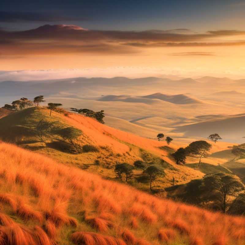 Le plateau de Nyika, au Malawi : un paysage époustouflant de collines ondulantes et de vastes étendues sauvages.