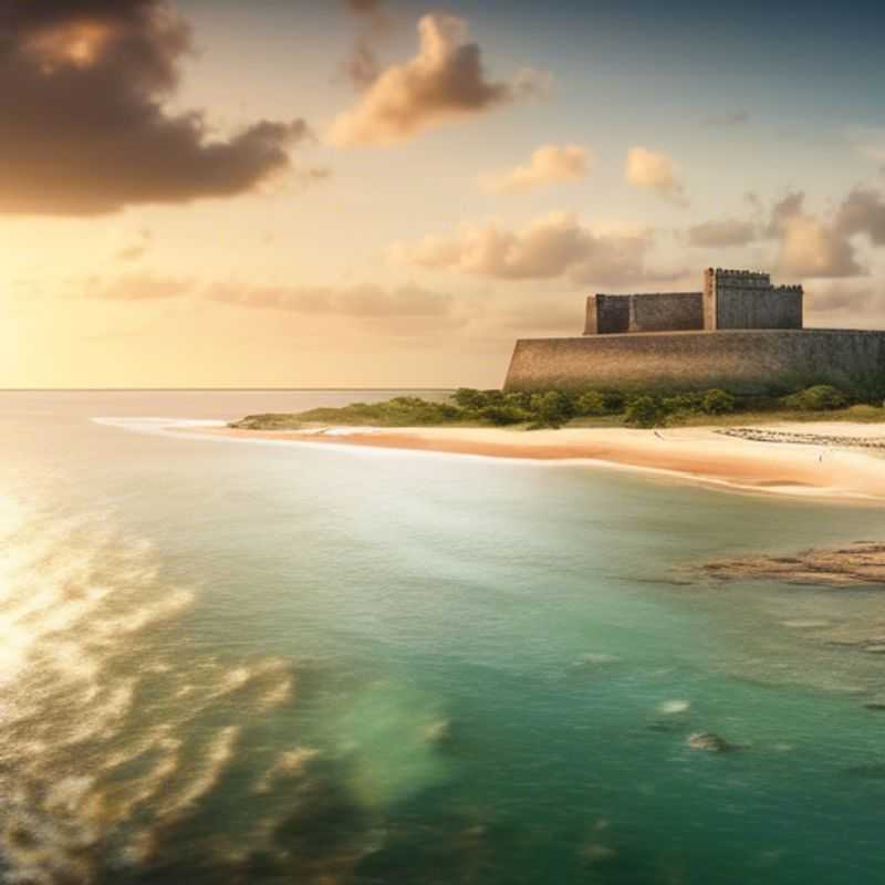 La forteresse de São Sebastião, Mozambique : une imposante citadelle témoignant de l'histoire riche et complexe du pays.