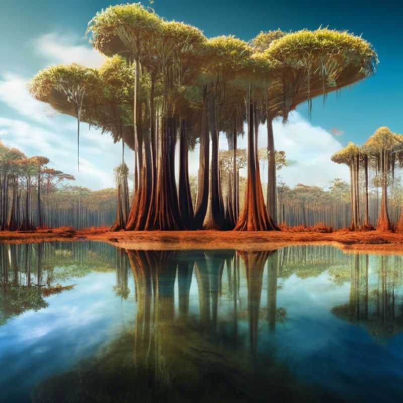 La forêt de Kirindy, Madagascar : un paysage unique et fascinant.
