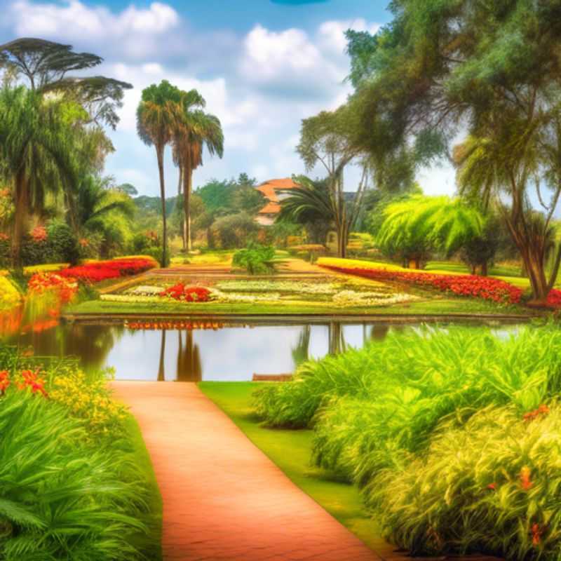 Here are a few options for alt text for an image of Entebbe Botanical Gardens, Uganda, depending on the specific image: