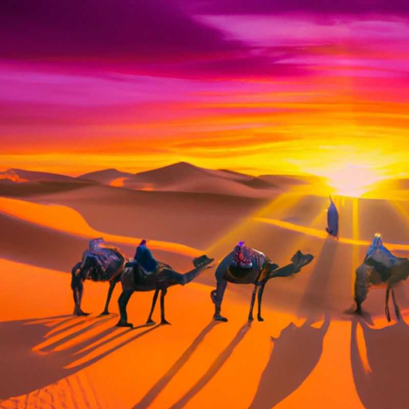 A Sahara Sojourn: Unveiling the Enchanting Merzouga Dunes in Winter's Embrace