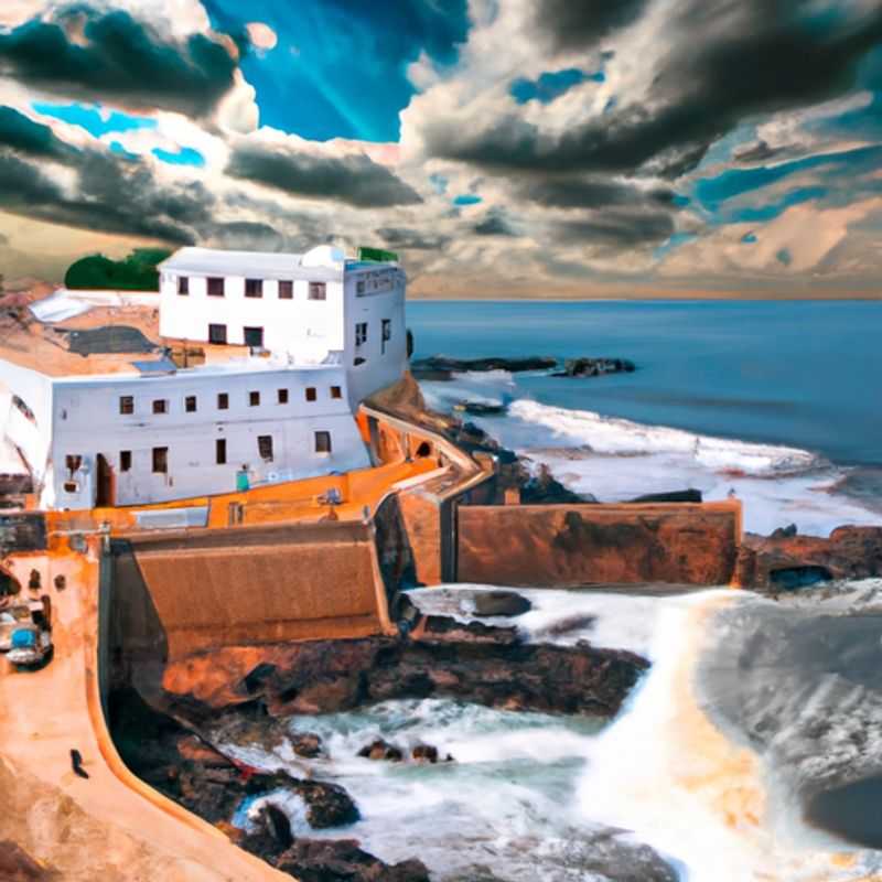 Fall's Kiss on Elmina Castle&#58; A Trip Through Time and Tales