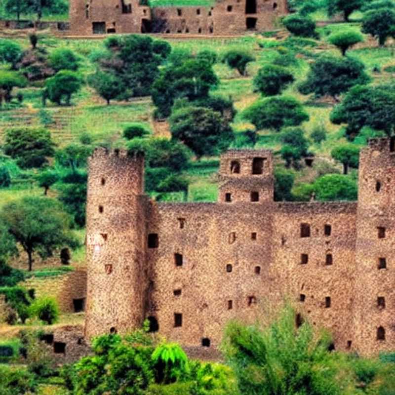 The majestic Gondar Castles in Ethiopia, a testament to rich history and a reminder to prioritize safety during your exploration.