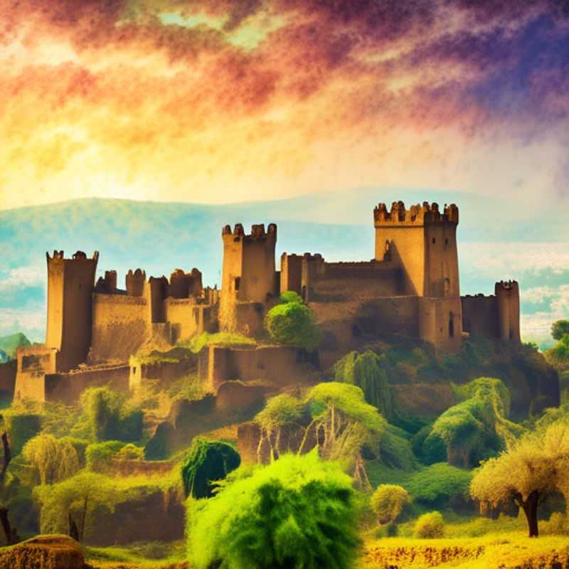 Los impresionantes Castillos de Gondar, Etiopía: una muestra de arquitectura real etíope.