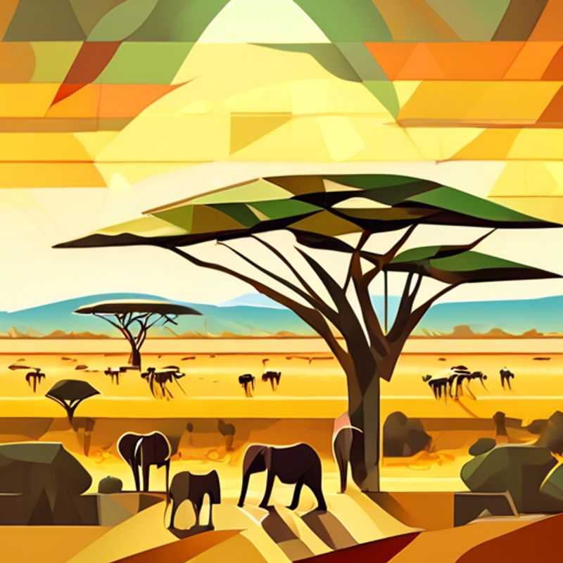 Three intrepid couples, The Social Media Travelers, capture the majestic silhouette of Mount Kilimanjaro against the backdrop of the Amboseli National Park in Kenya, where they immerse themselves in the awe-inspiring wildlife and natural wonders during their 3-week summer-to-fall adventure.