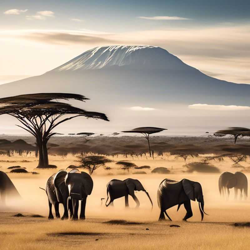 Soar Above the Elephants: An Unforgettable Hot Air Balloon Adventure in Amboseli, Kenya