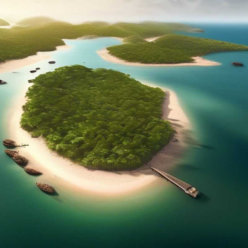 A lone traveler stands in awe, surrounded by the untamed natural splendor of the Bijagós Archipelago in Guinea-Bissau, a hidden gem that beckons the intrepid explorer to discover its serene, unspoiled beauty during the winter months.