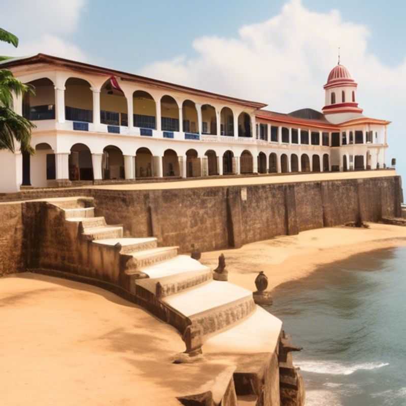 Explorez l'histoire hantée du château d'Elmina pendant l'hiver à Elmina Castle, au Ghana